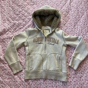 Y2K Fur Hood Aeropostale Jacket
